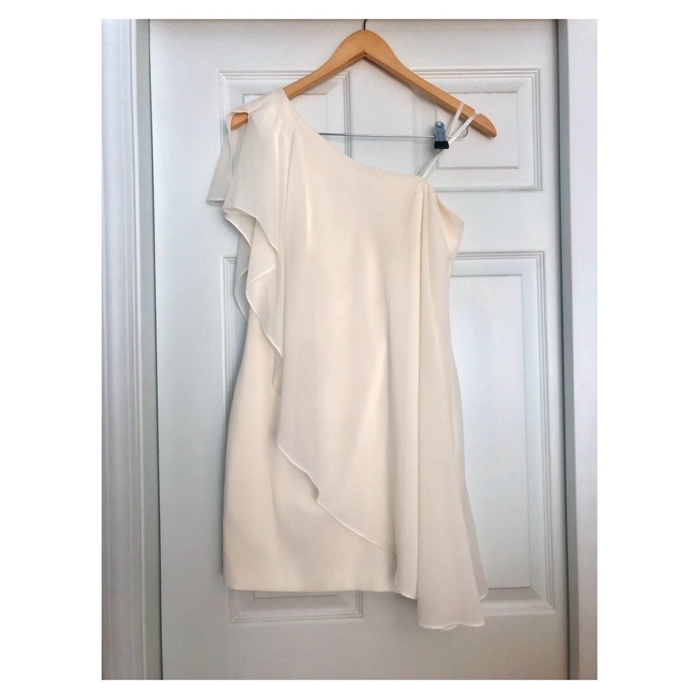 White Chiffon Dress